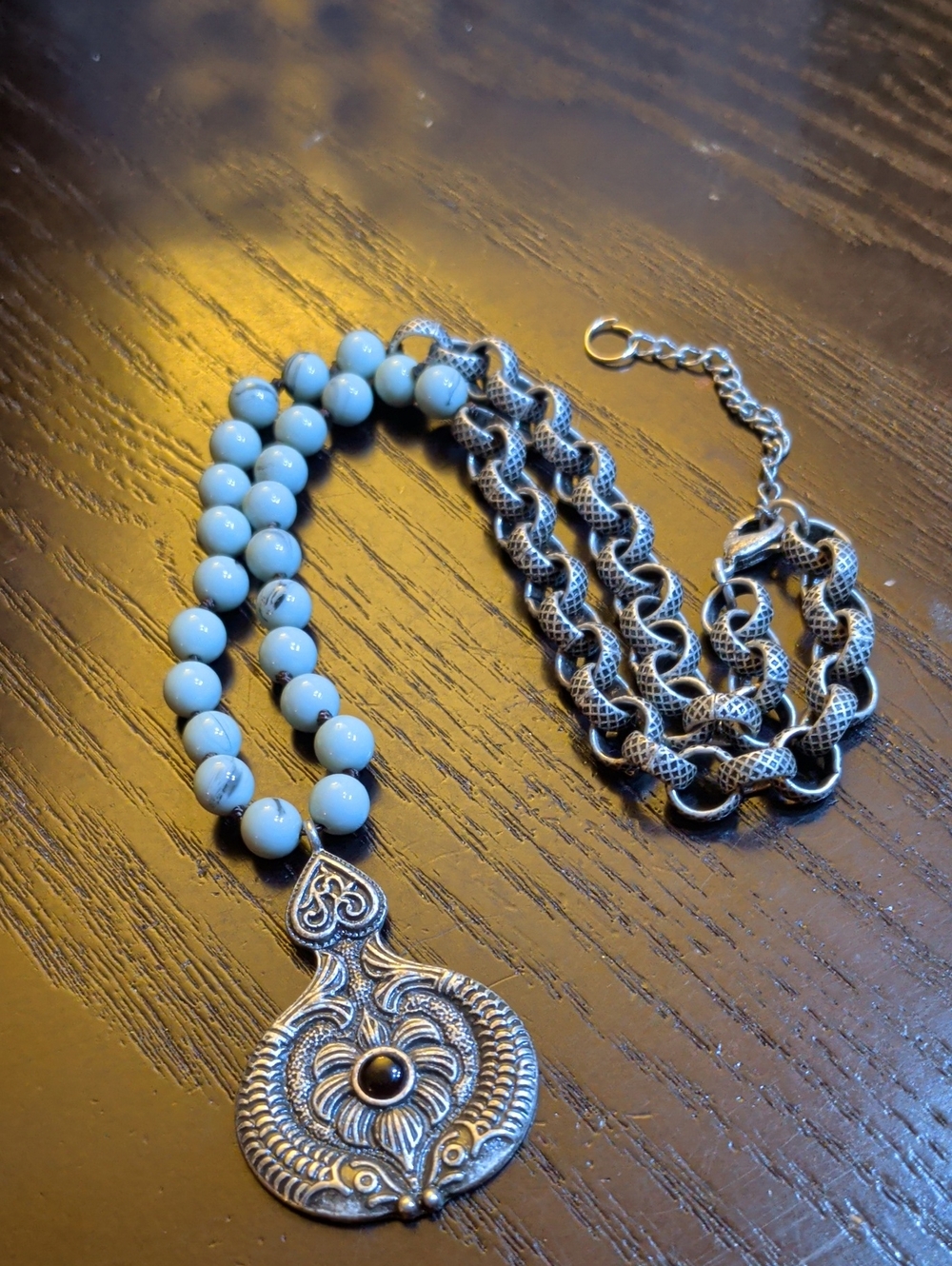 Native American Style Koi Fish Necklace For Women Men
